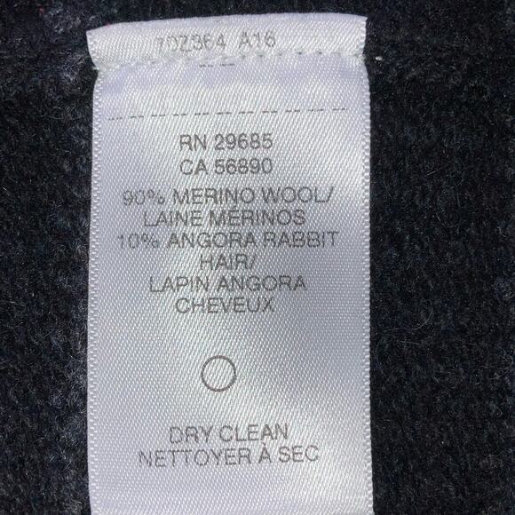 Pendleton Wool Angora Alpine Getaway Cardigan Sweater Open Striped Front Small P - Picture 10 of 16